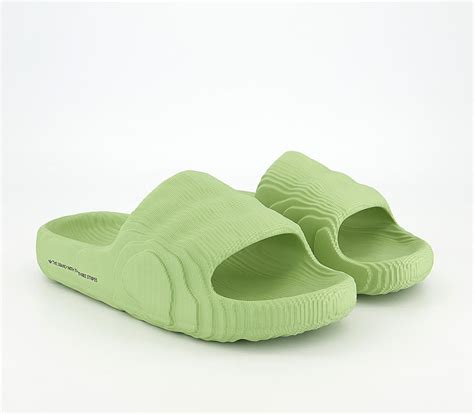 Adidas slippers magic lime
